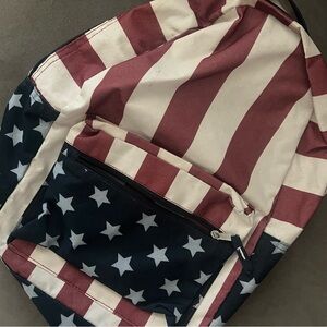 American Flag Backpack